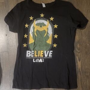Disney Black and Yellow Loki Tee